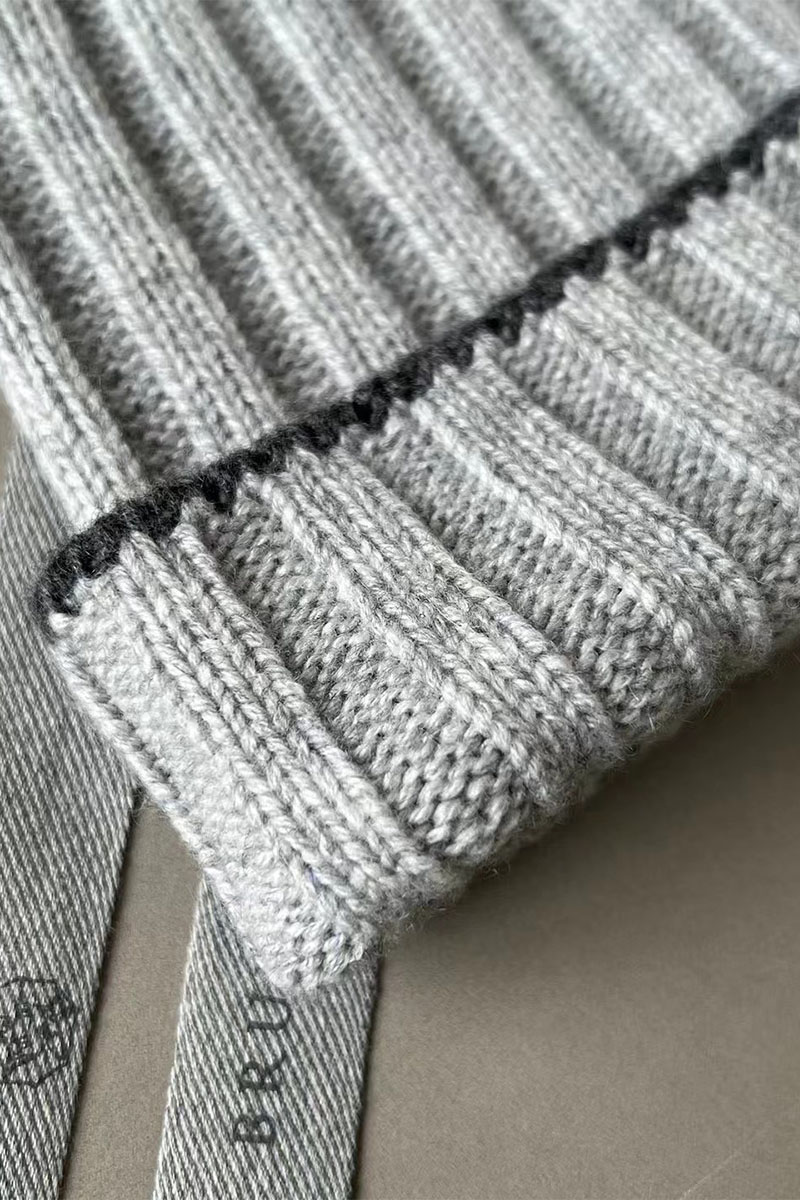 Designer Кашемировая шапка Premium - Grey