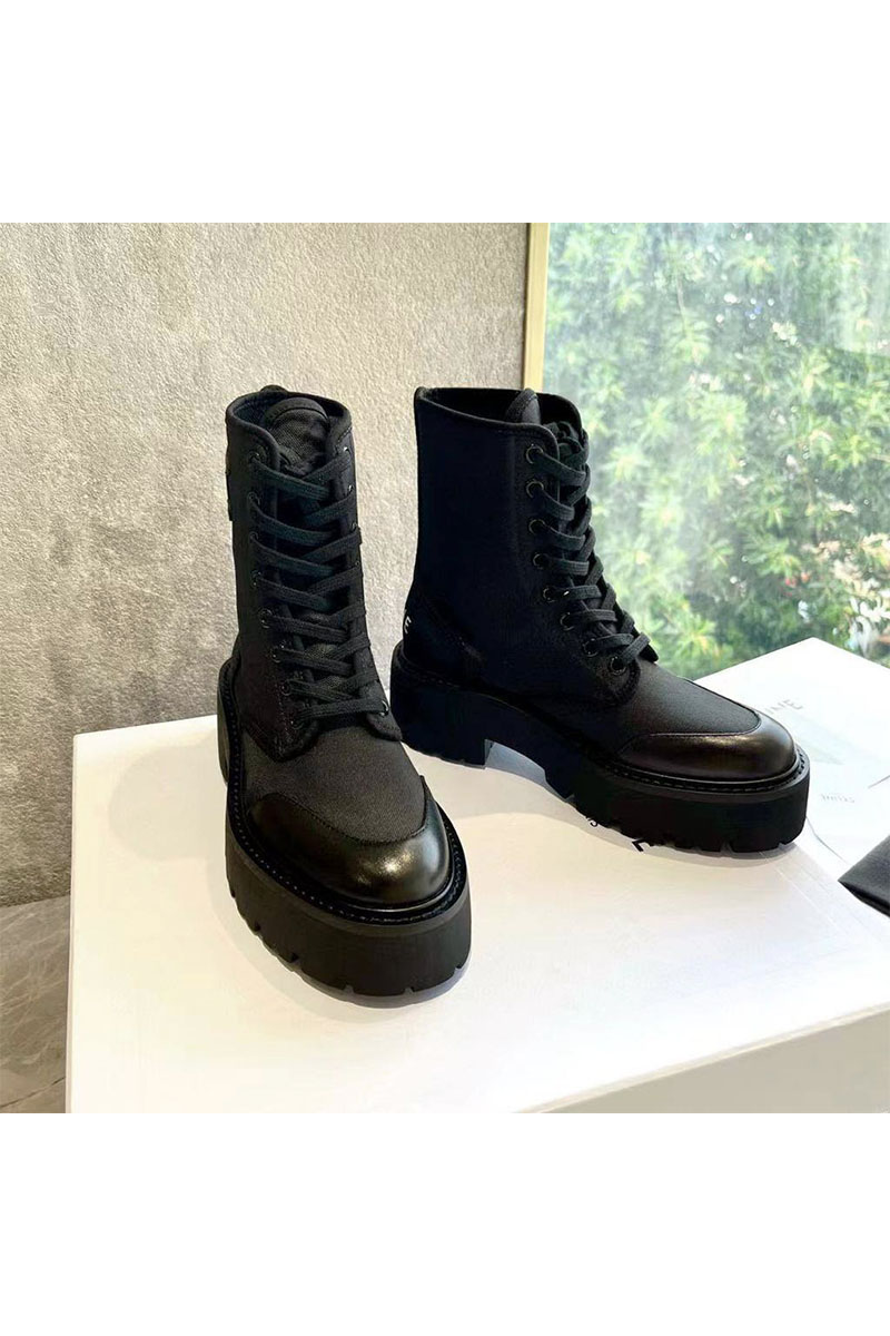 Celine Женские ботинки чёрного цвета