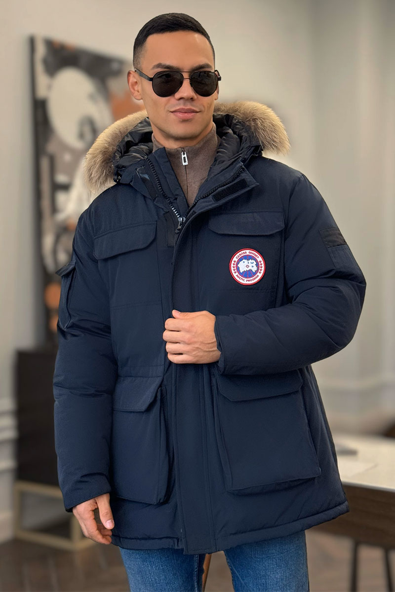 Dark blue canada goose online