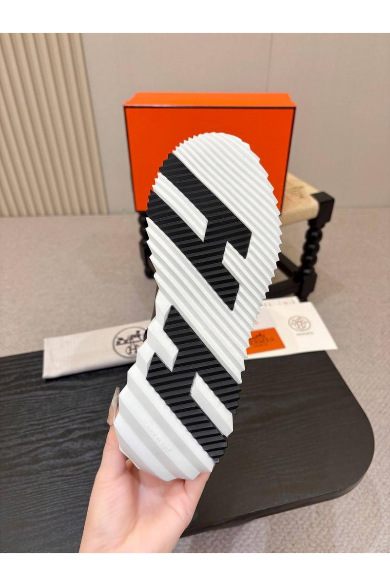 Hermes Мужские кроссовки Bouncing - Black / White