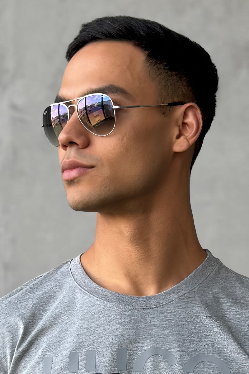 Ray Ban Солнцезащитные очки Aviator Large Metal