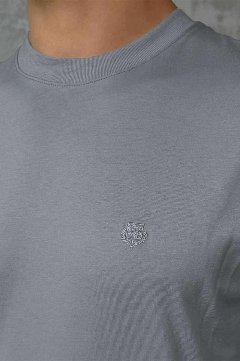 Loro Piana Мужская серая футболка