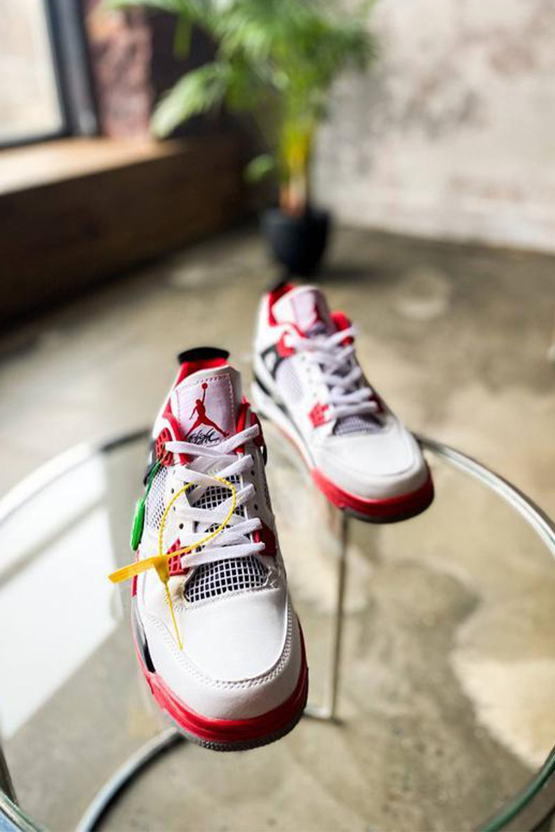 Nike Кроссовки AJ4 Retro "Fire Red"