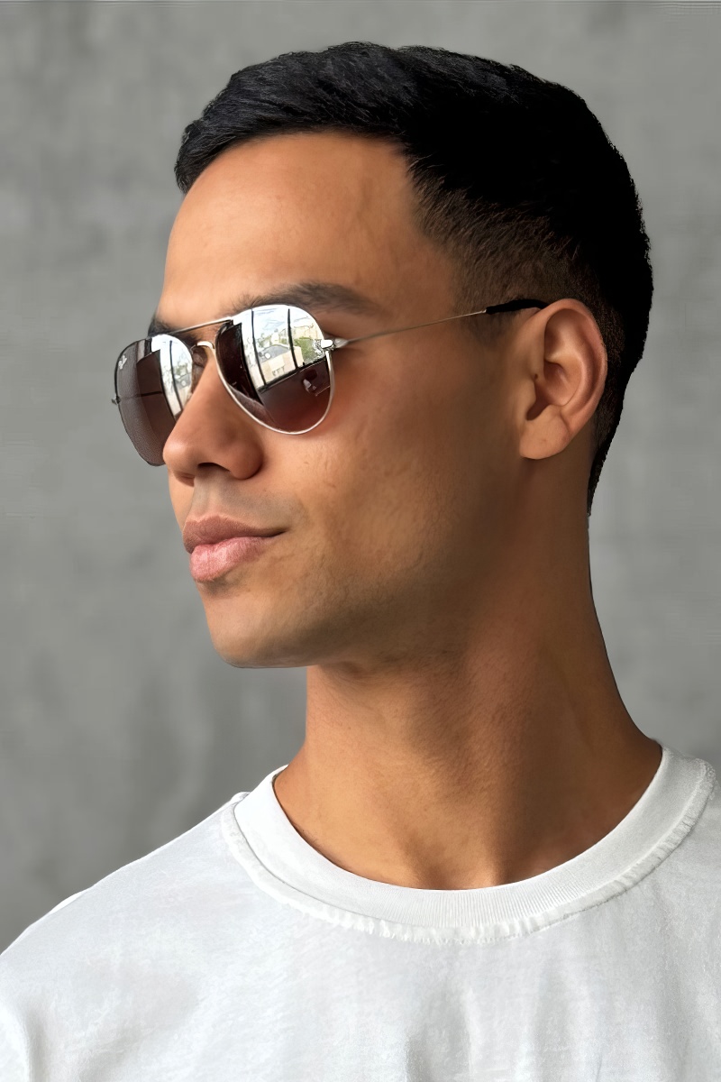 Ray Ban Солнцезащитные очки Aviator Large Metal