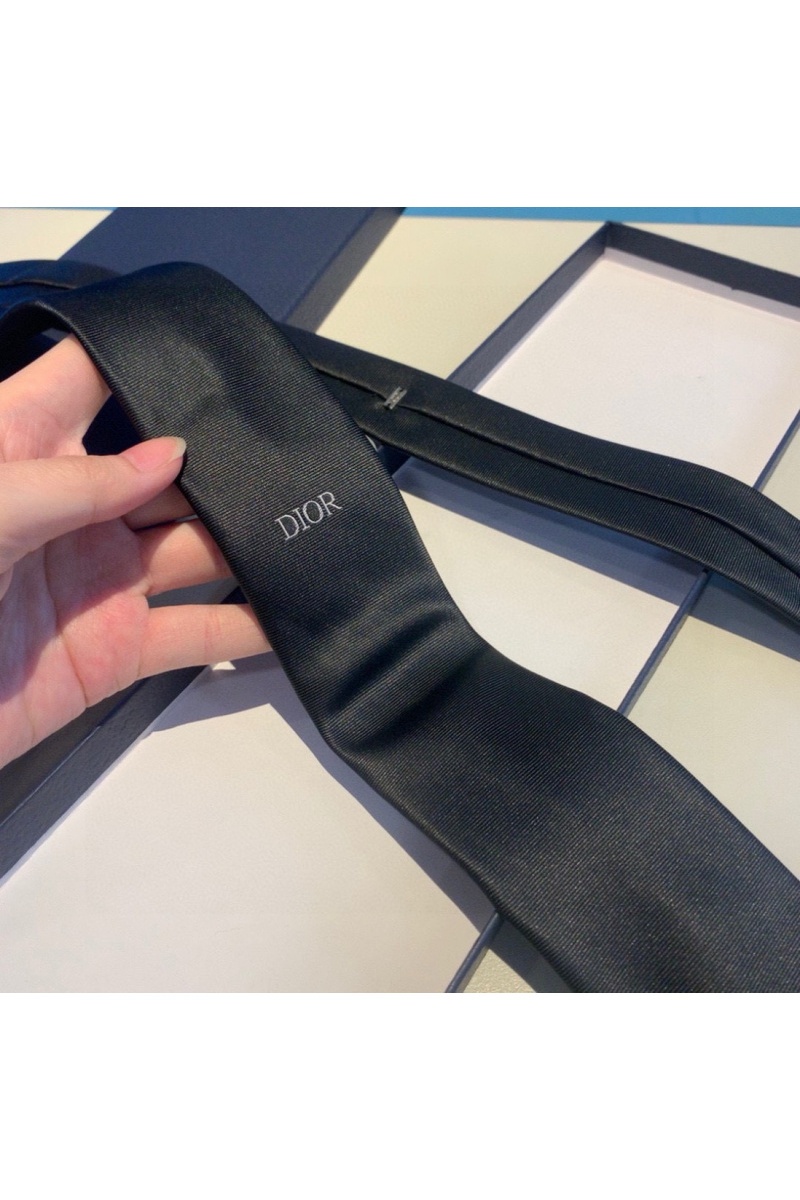 Dior Галстук logo-embroidered premium - Black
