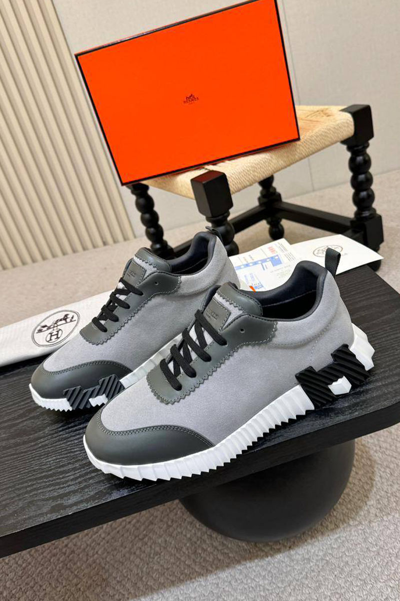 Hermes Мужские кроссовки Bouncing - Grey
