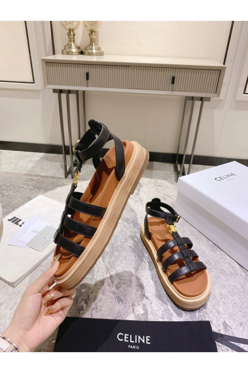 Celine Женские сандалии Premium - Black