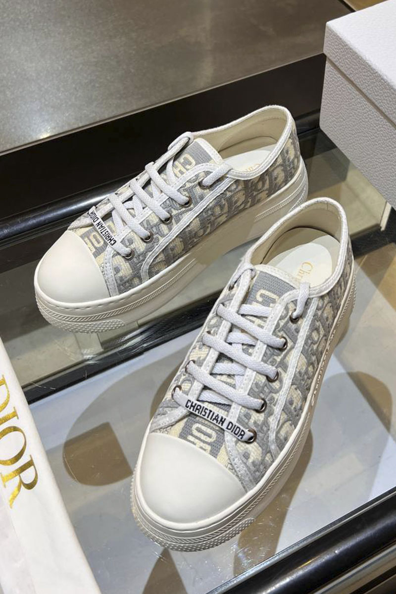 Dior Женские кеды на платформе Walk'n' premium