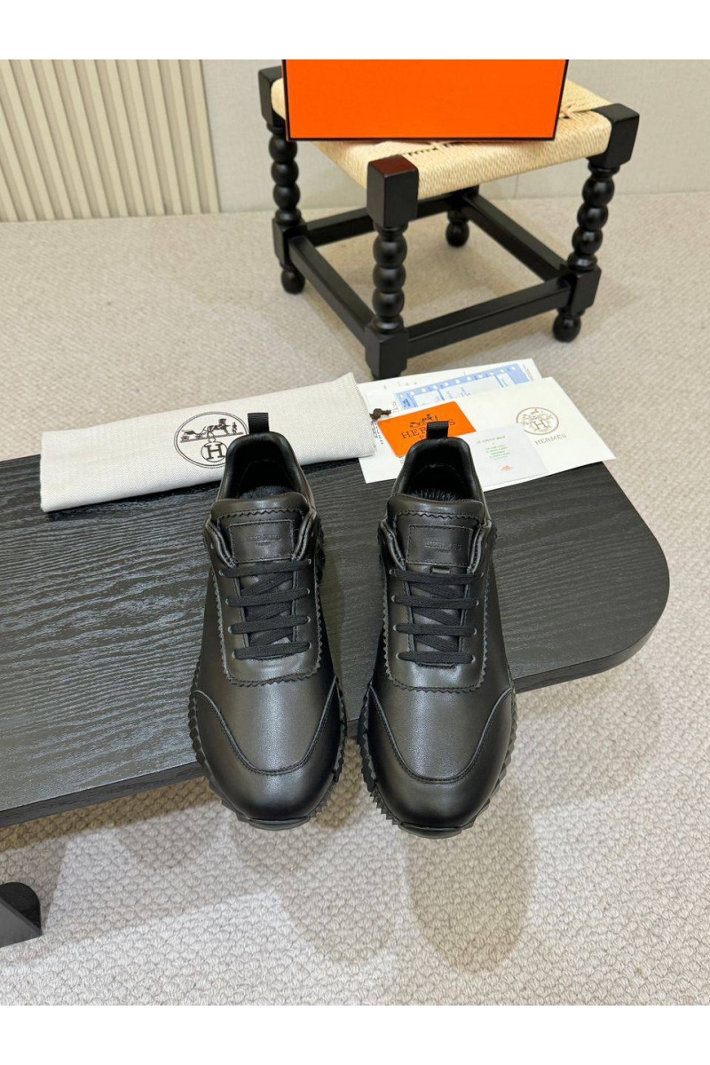 Hermes Мужские кроссовки Bouncing - Black