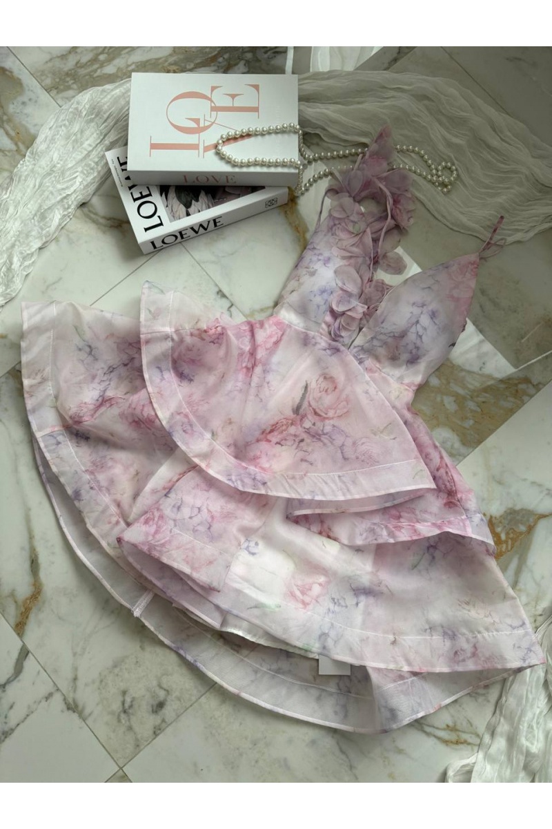 Zimmermann Женское платье Zimmermann розового цвета