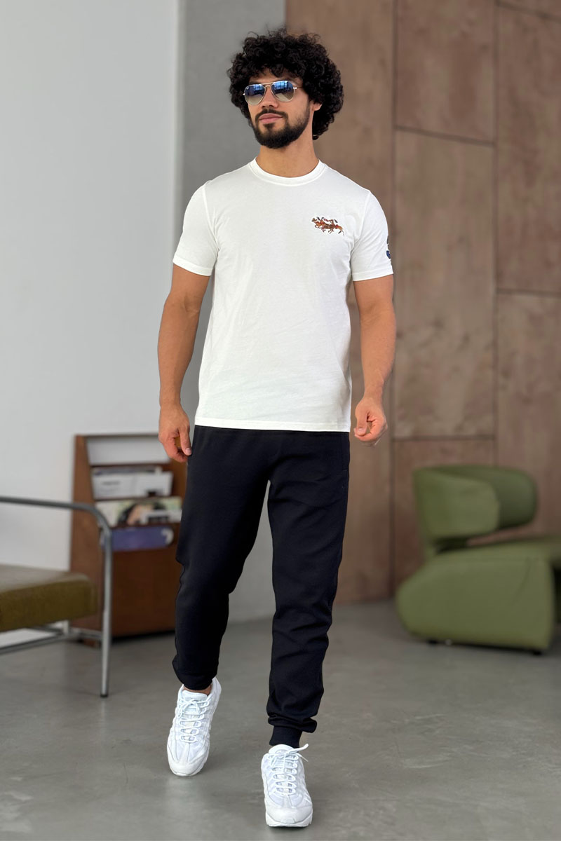 Polo Ralph Lauren Мужская белая футболка Match Club