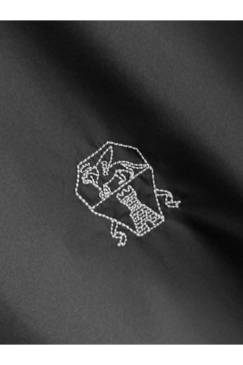 Designer Мужская ветровка чёрного цвета