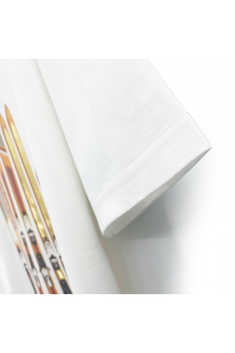 Lоuis Vuittоn Белая футболка Premium graphic-print 