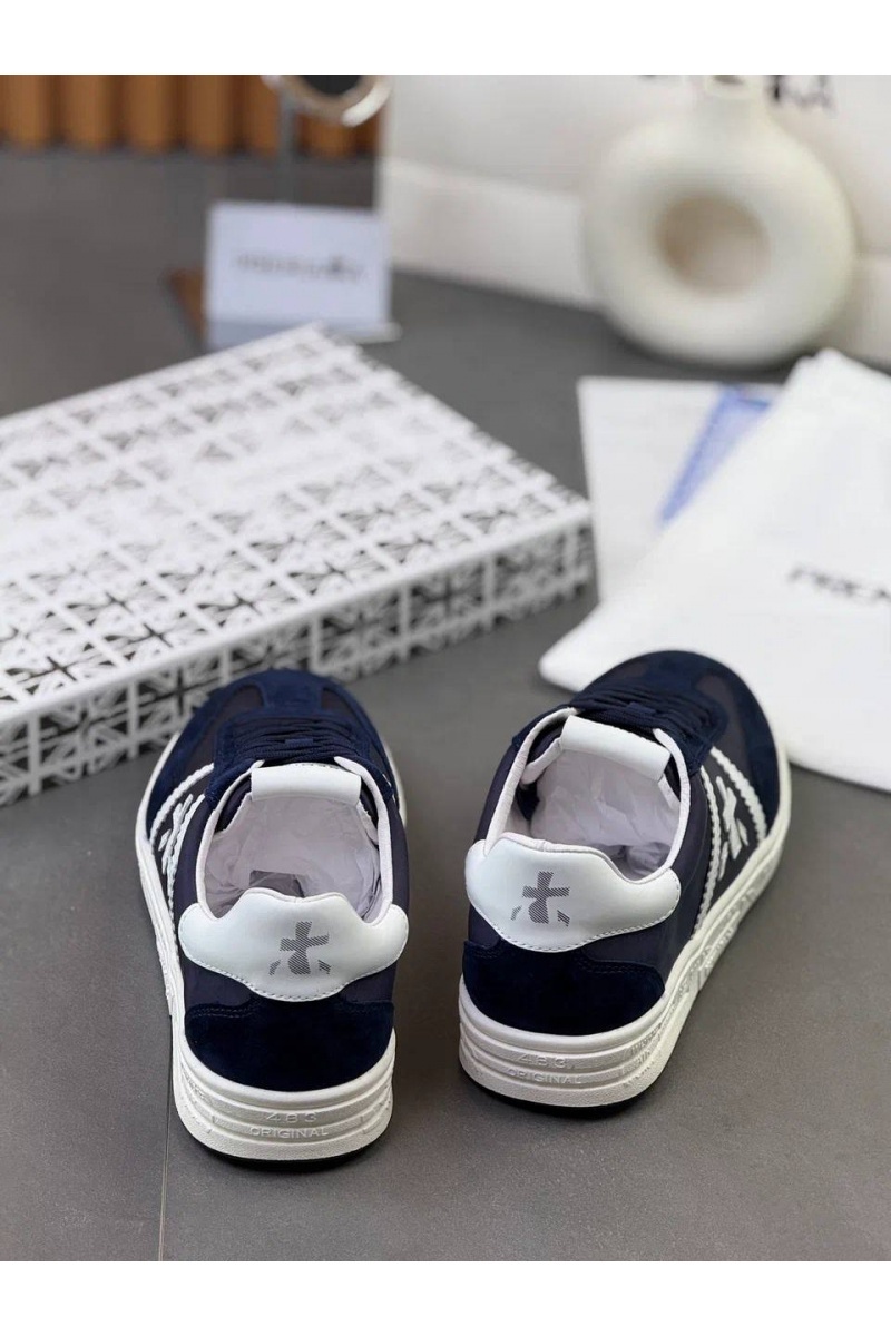Premiata Комбинированные кроссовки Bonnie - Navy