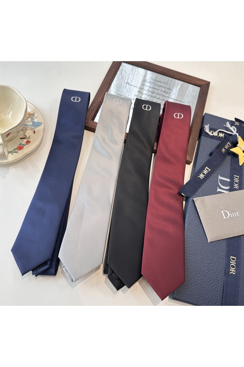 Dior Галстук logo-embroidered premium - Black