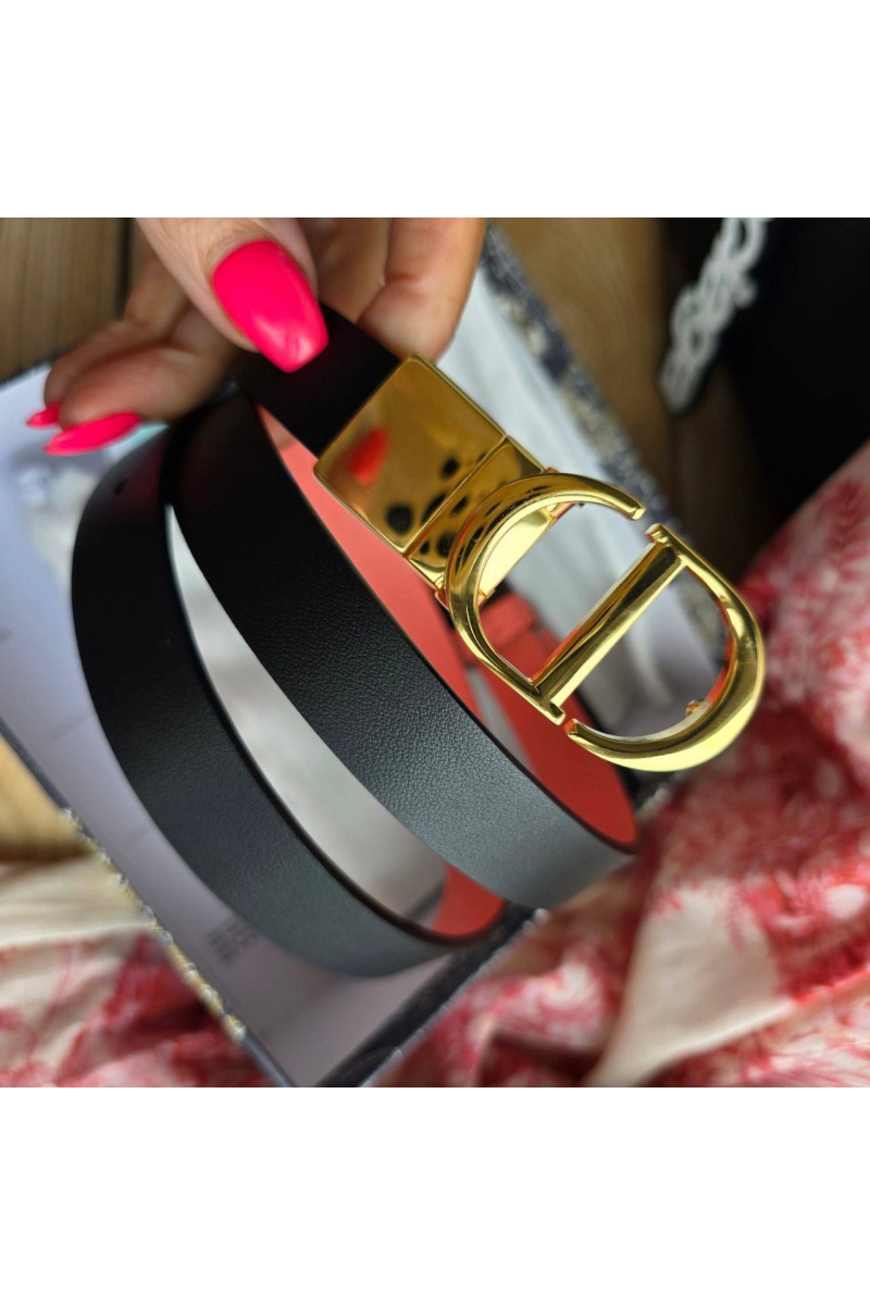 Dior Женский двусторонний ремень 