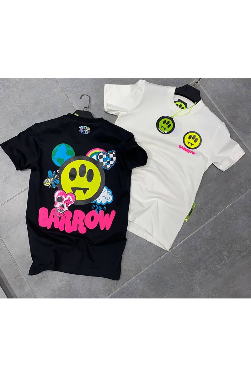 Designer Clothing Мужская чёрная футболка Barrow