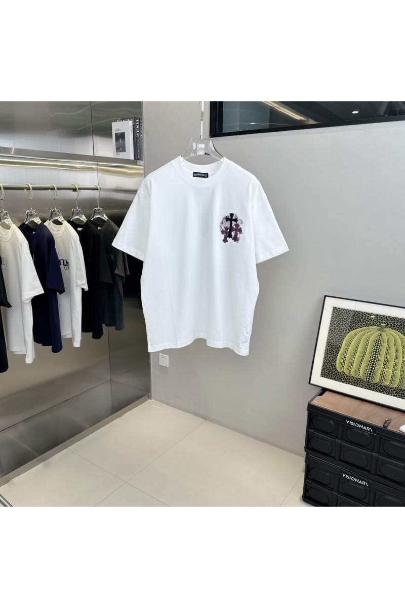 Chrome Hearts Белая оверсайз футболка Premium