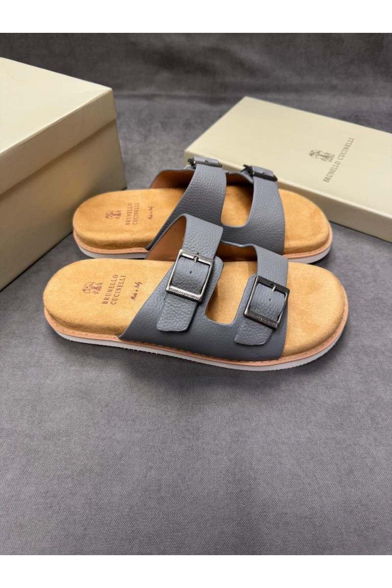 Designer Кожаные шлёпанцы Urban - Grey