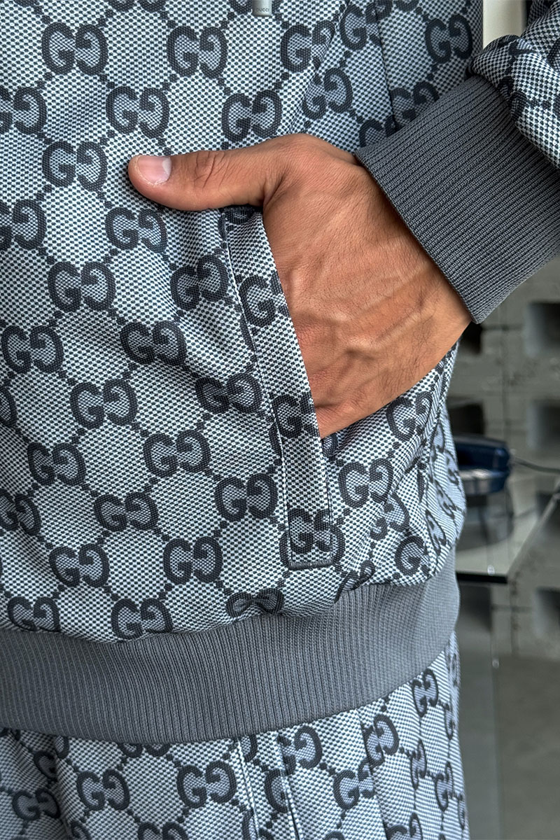 Gucci Кофта на молнии GG Monogram