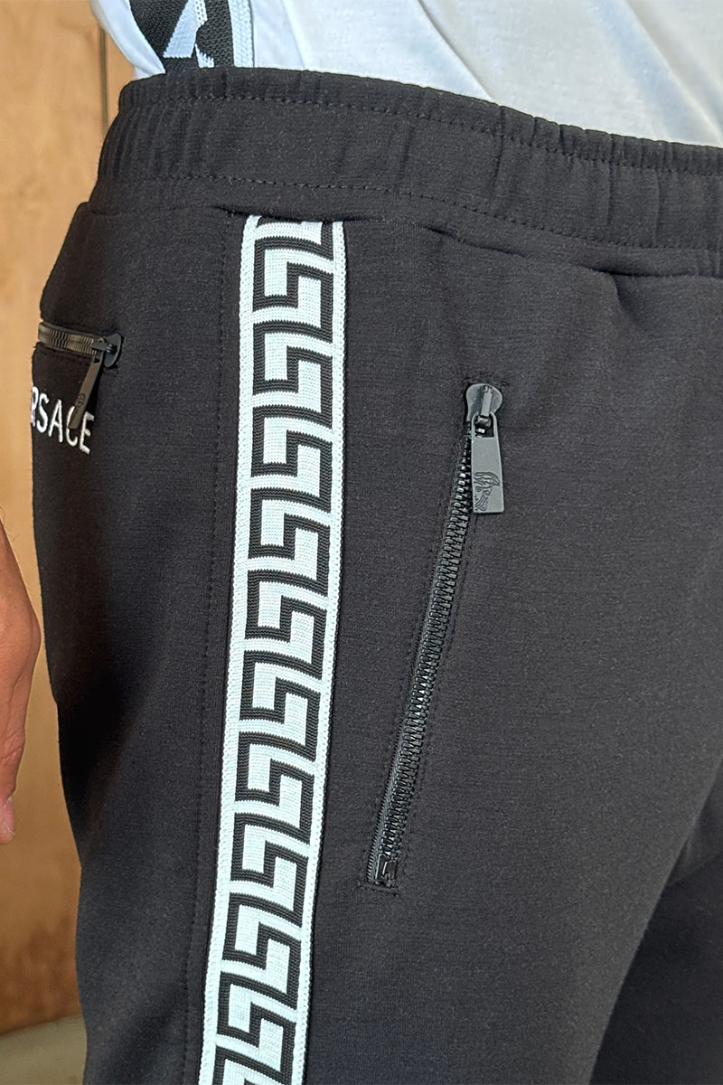Versace Мужские чёрные штаны