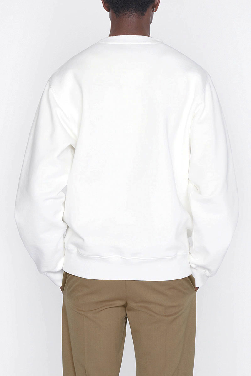 Dior Белый свитшот Jack Kerouac logo-embroidered