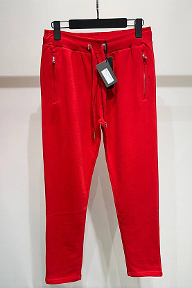 Мужские красные штаны Milano Italia