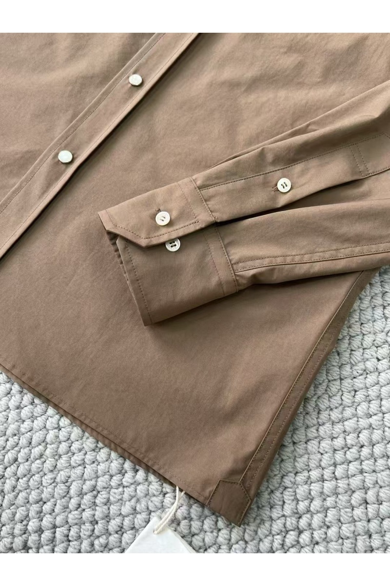 Designer Мужская бежевая рубашка Premium