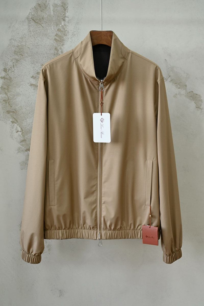 Loro Piana Двусторонняя ветровка premium - Light Coffee