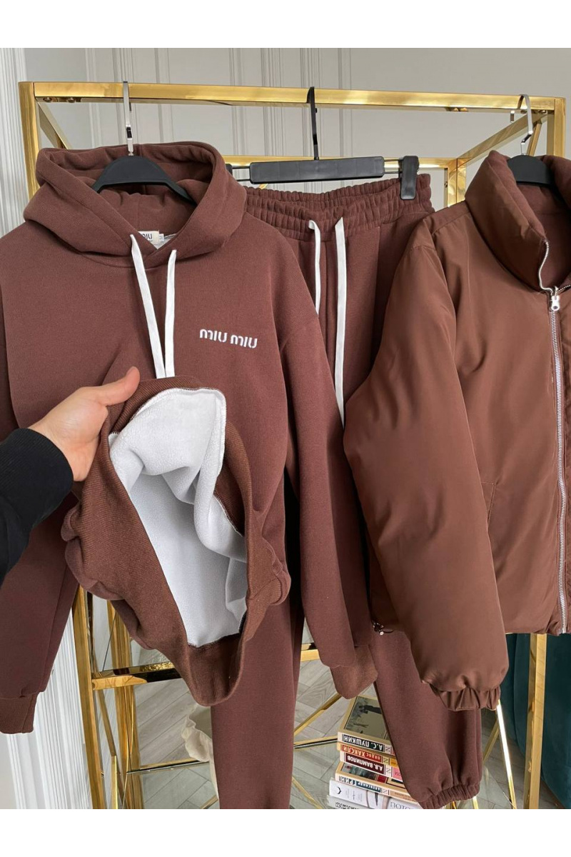 MIU MIU Женский костюм тройка Premium