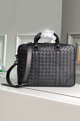 Кожаный портфель Premium 37x27x6 см