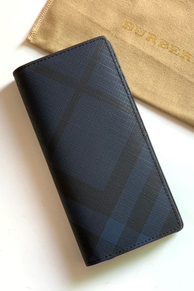 Burberry Кожаный бумажник Premium 19x10x2.5 см