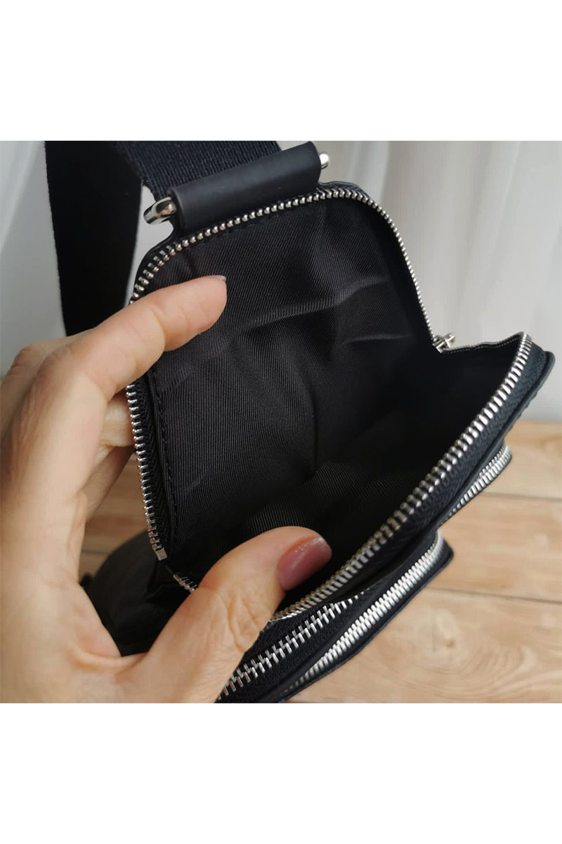 Lоuis Vuittоn Кожаная сумка Avenue Sling Damier Graphite 30x18 см