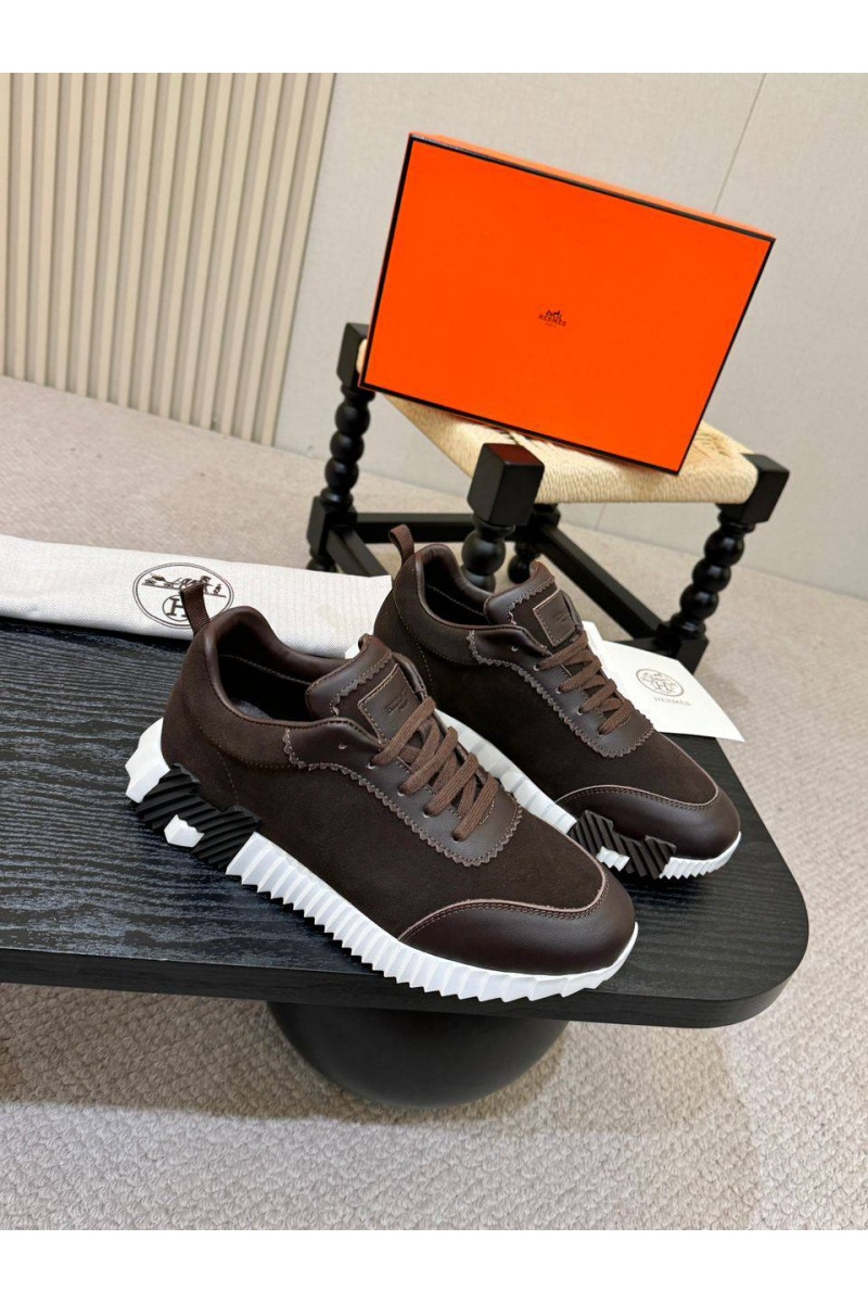 Hermes Мужские кроссовки Bouncing - Brown