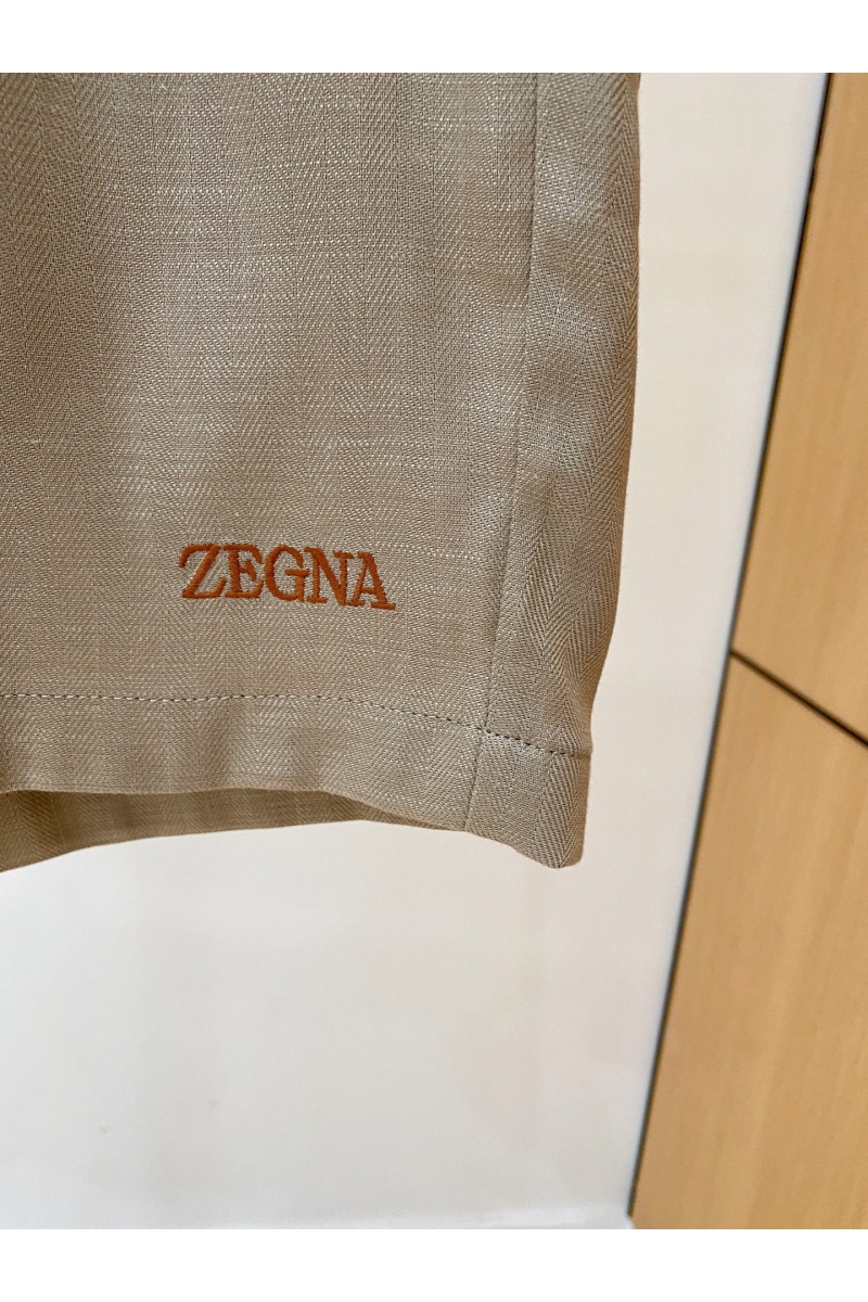 Zegna Шорты бежевого цвета premium