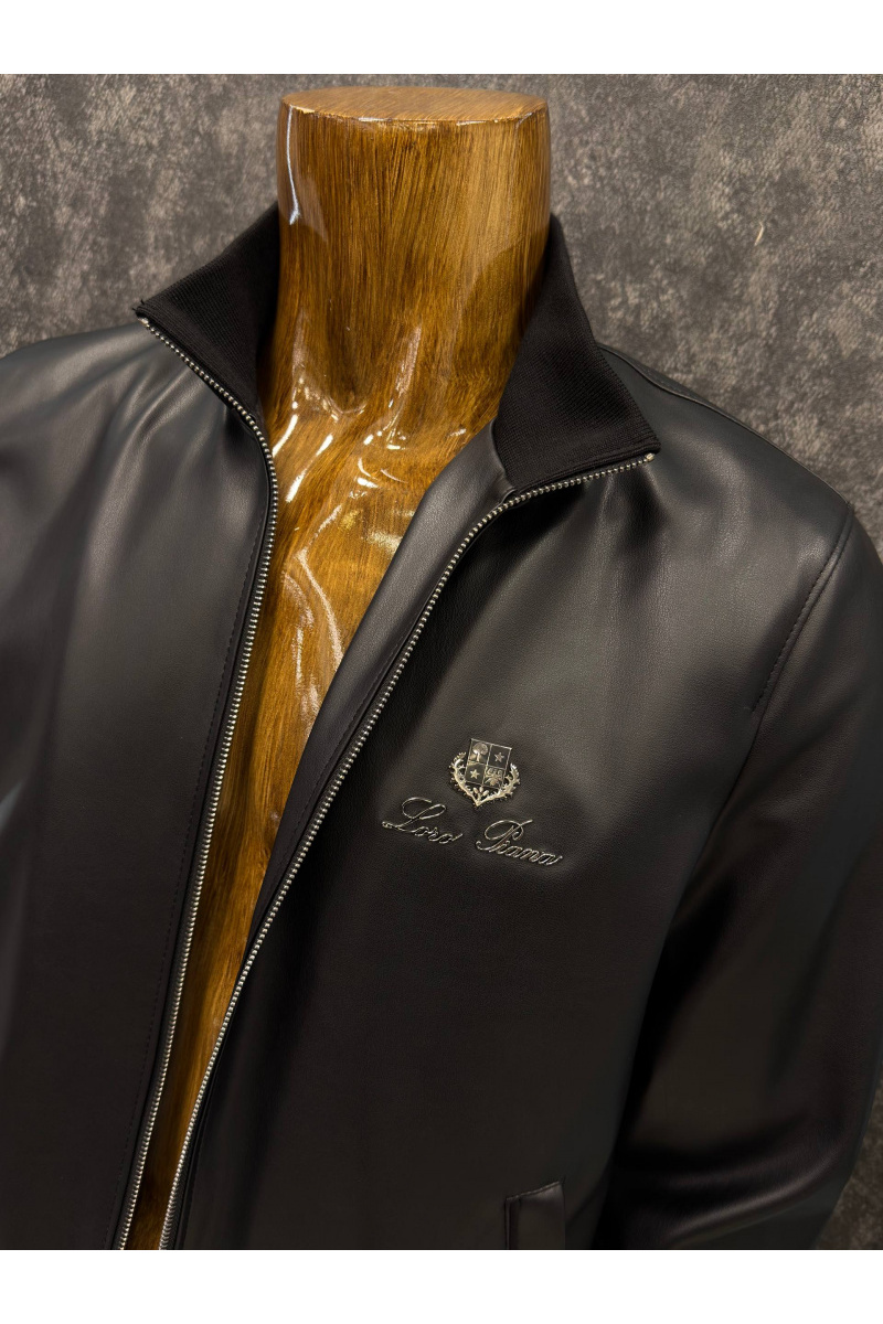 Loro Piana Мужская кожаная куртка 