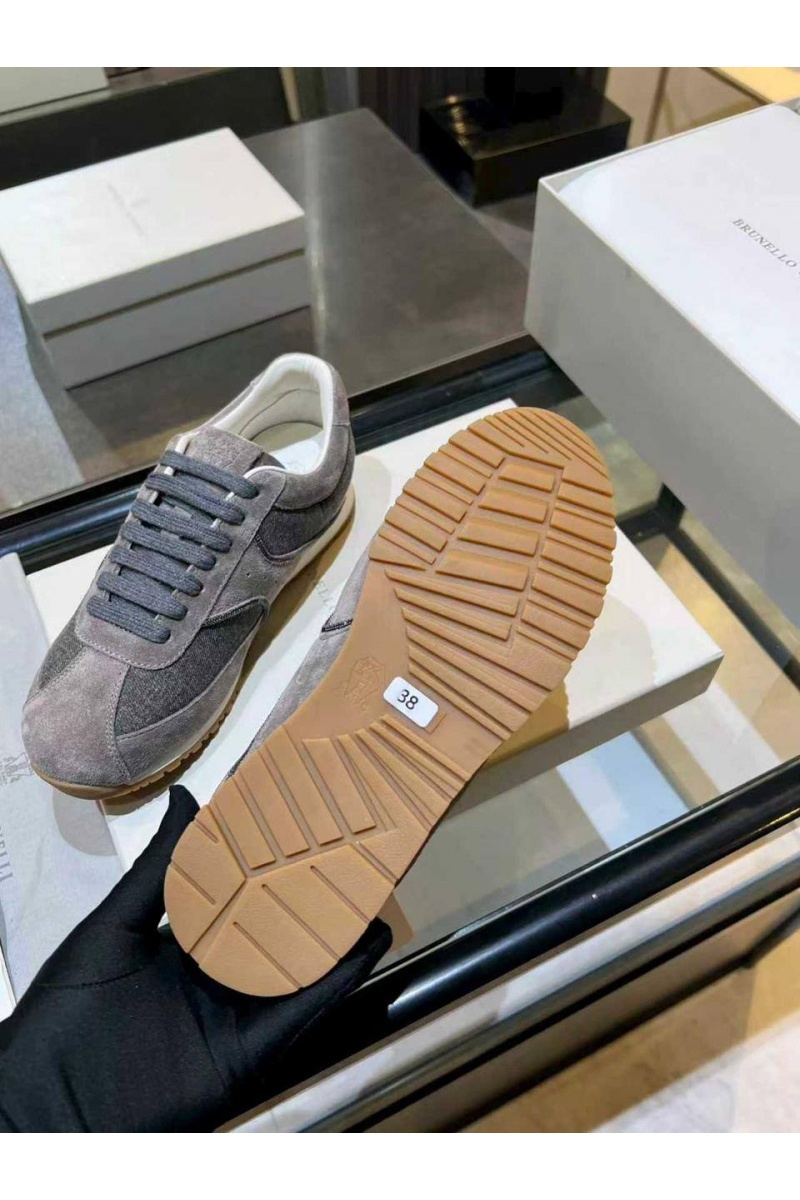 Designer Женские замшевые кроссовки premium