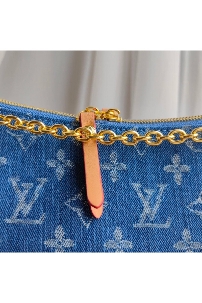 Lоuis Vuittоn Женская сумка Loop Hobo Monogram Jeans 35x25 см
