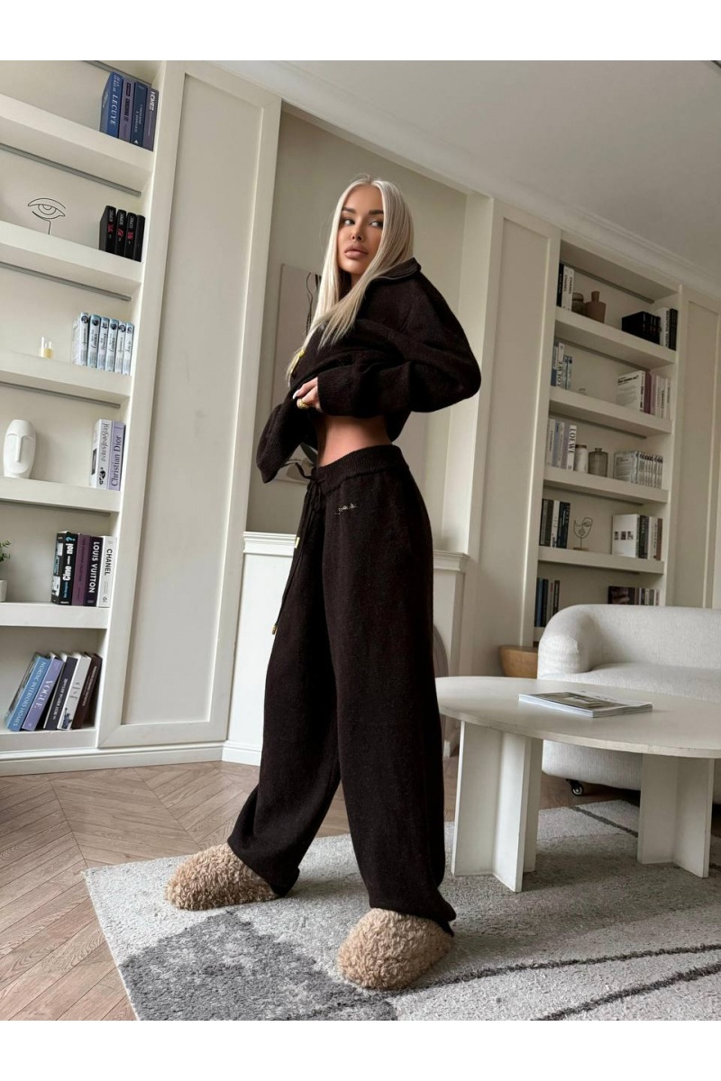 Schiaparelli Женский трикотажный костюм Premium - Brown