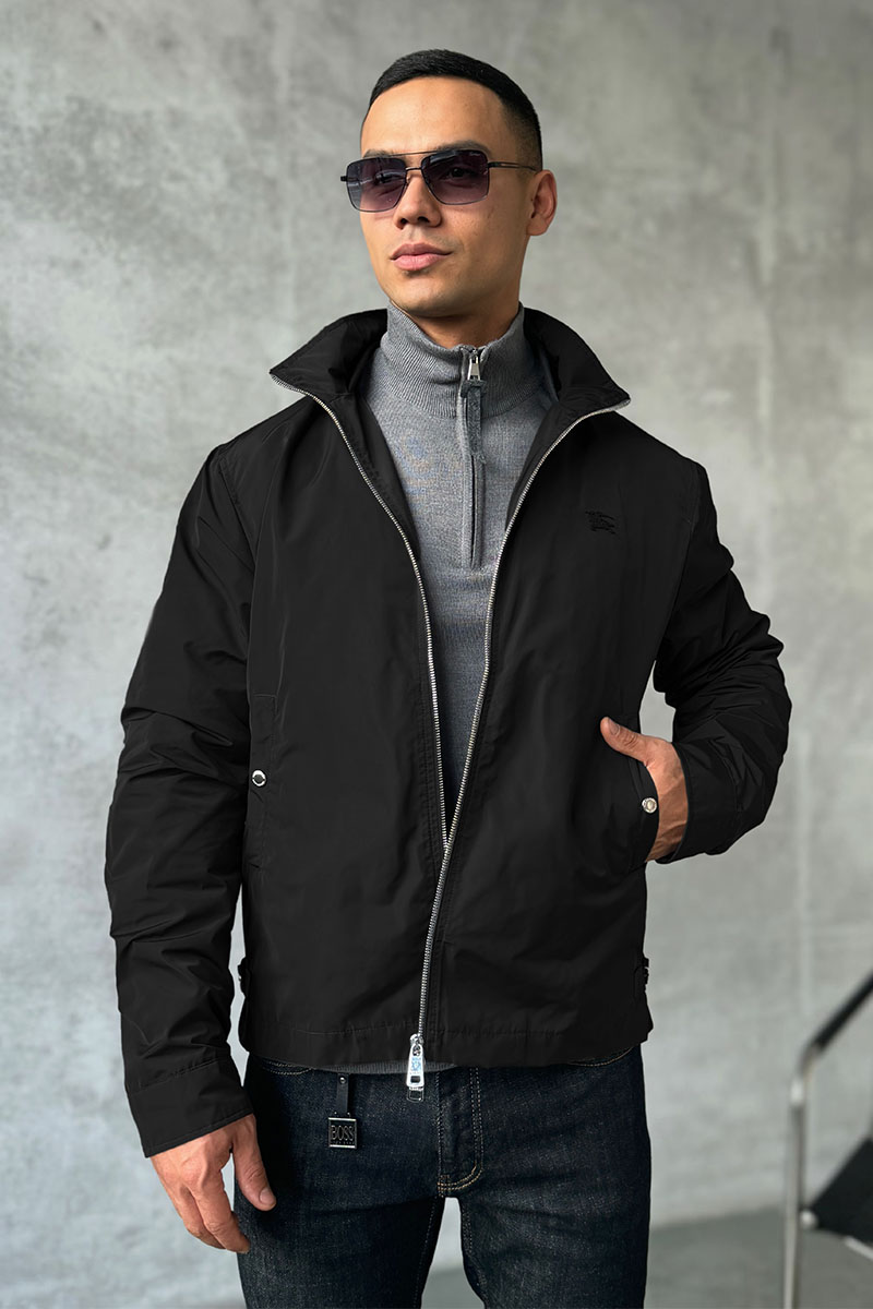 Burberry Мужская ветровка чёрного цвета 