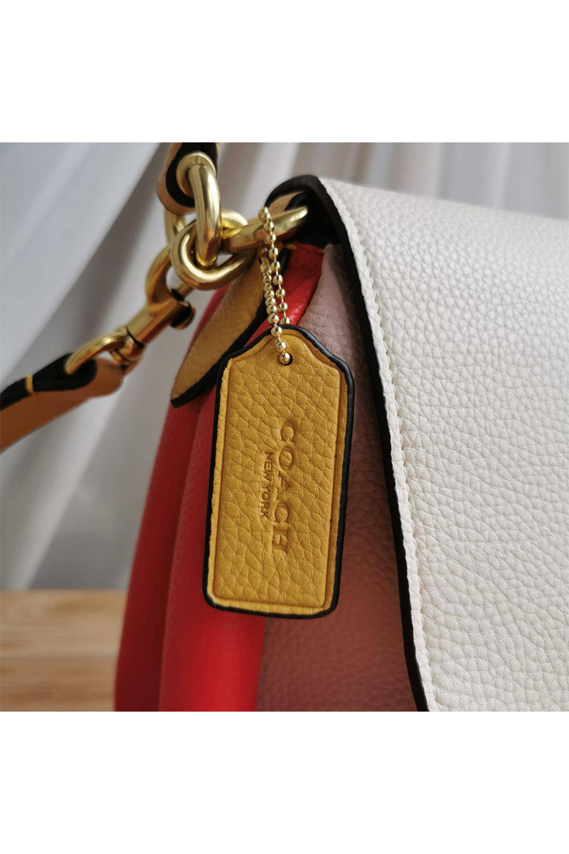 Designer Clothing Кожаная сумка Coach May 31x23 см (2 расцветки)