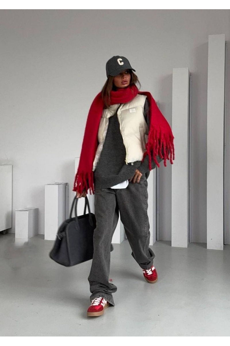 MIU MIU Женский жилет белого цвета