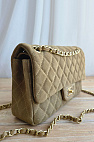 Замшевая сумка Classic Double Flap 25x14 см