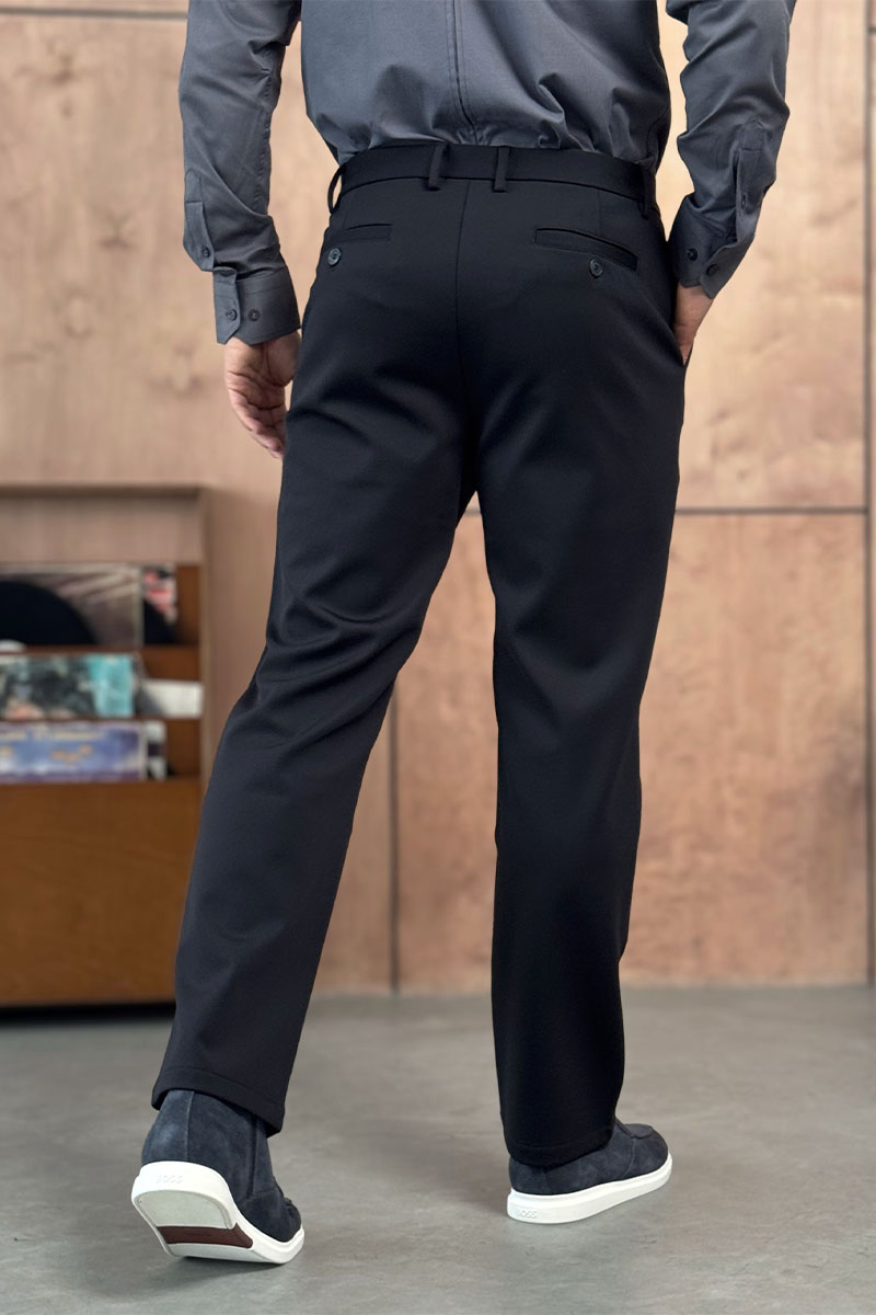 Zegna Утеплённые брюки чёрного цвета 