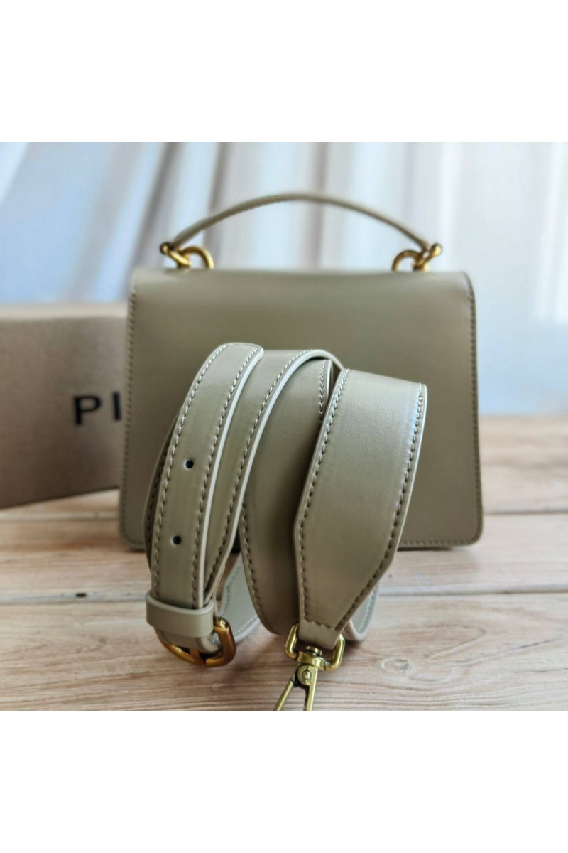  Кожаная сумка Love Bag 20x15 см