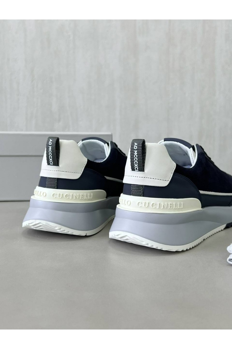 Designer Замшевые кроссовки Premium - Navy