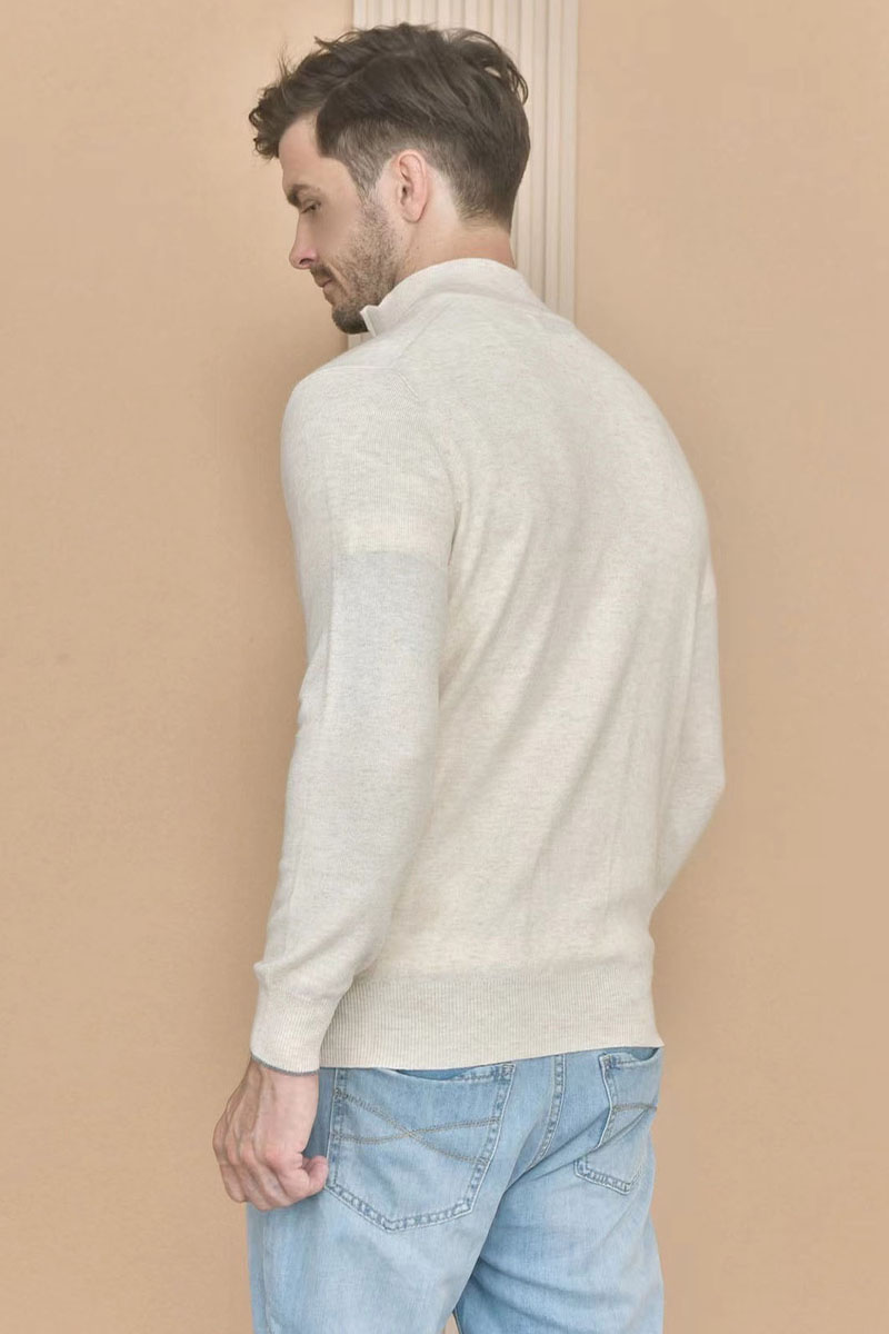 Designer Кашемировый свитер Premium - Dark Beige