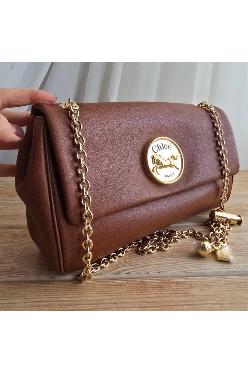 Chloe Кожаная сумка 28x17 см