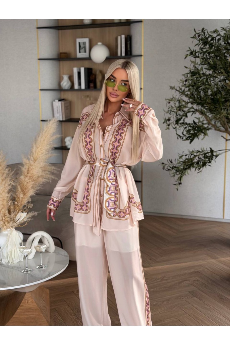 Zimmermann Женский розовый костюм premium