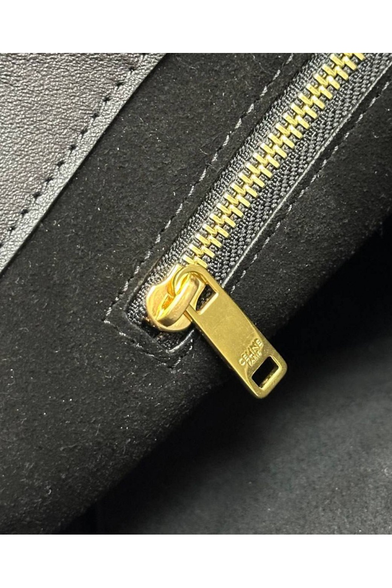 Celine Женская сумка Appoline Medium Premium 37.5x22x16 см - Black